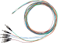 ST 6 pack of fiber optic pigtails