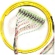 FC/APC fiber optic pigtail jacketed single mode 12 pack