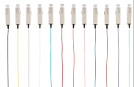 Multi-color SC Fiber Optic pigtails